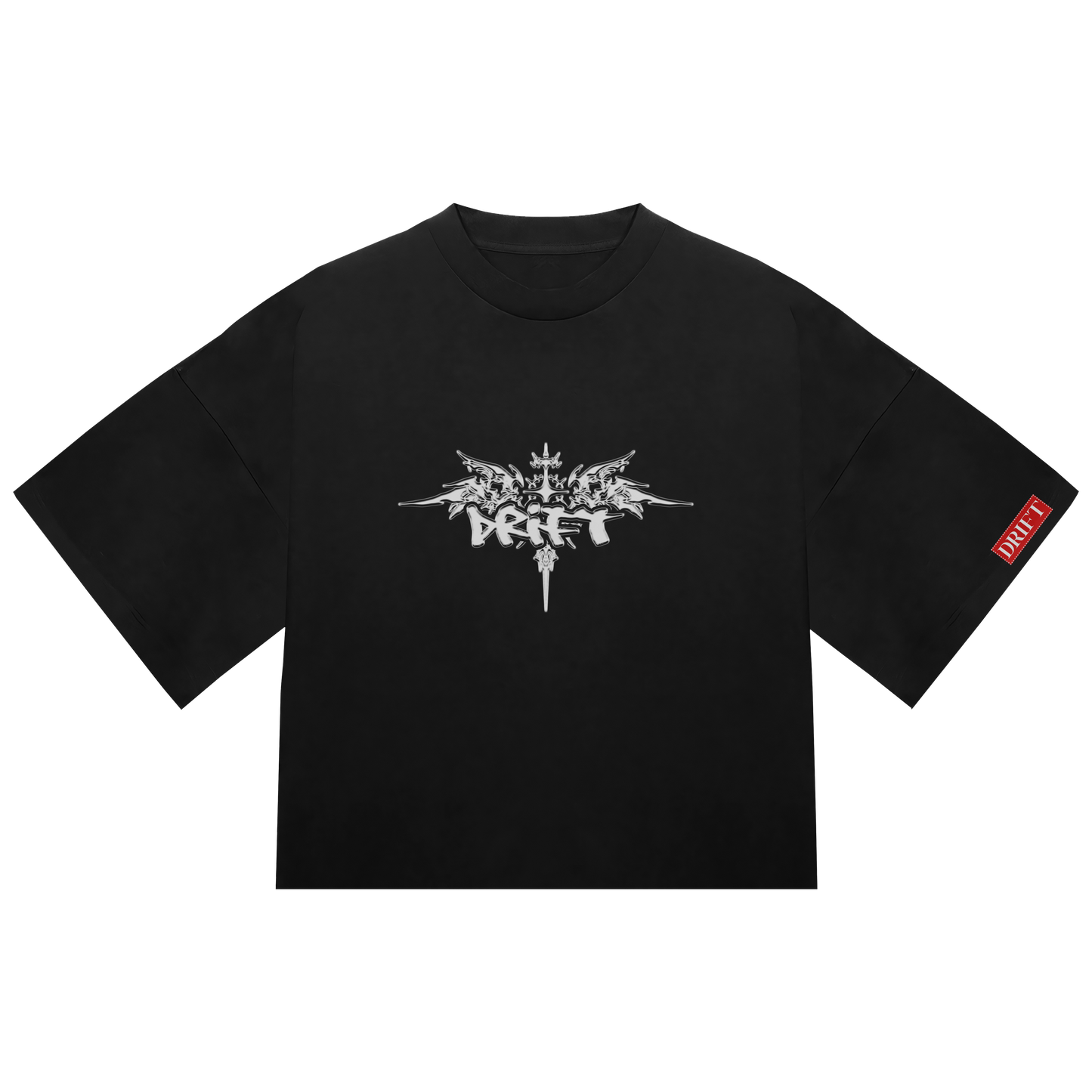 Double hit T-Shirt in black