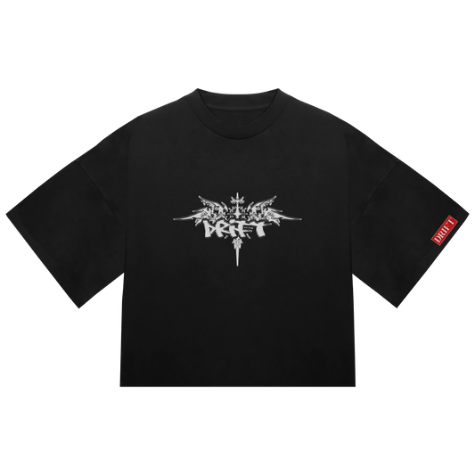 Double hit T-Shirt in black